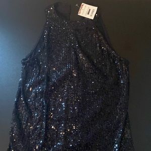 Sequin tank top